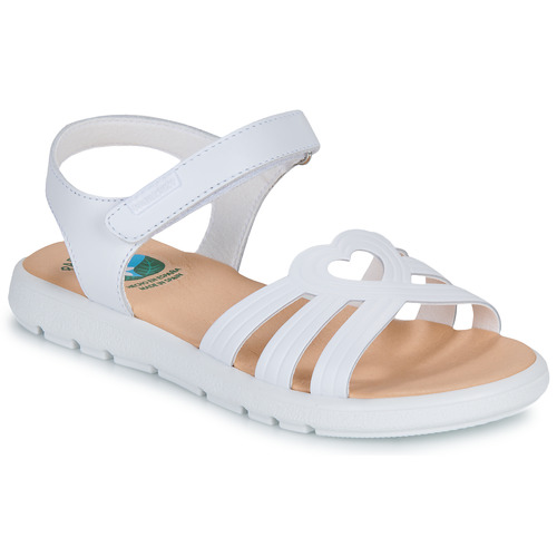 Schuhe Mädchen Sandalen / Sandaletten Pablosky PANDA Weiss