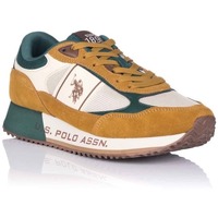Schuhe Herren Sneaker Low U.S Polo Assn. CLEEF007 Braun