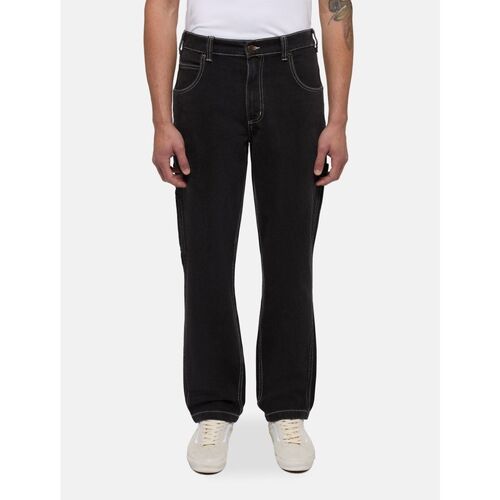 Kleidung Herren Jeans Dickies GARYVILLE - DK0A4XECJ791-DENIM BLACK Schwarz