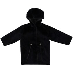 Kleidung Mädchen Mäntel Manila Grace MFJF24C100 Schwarz