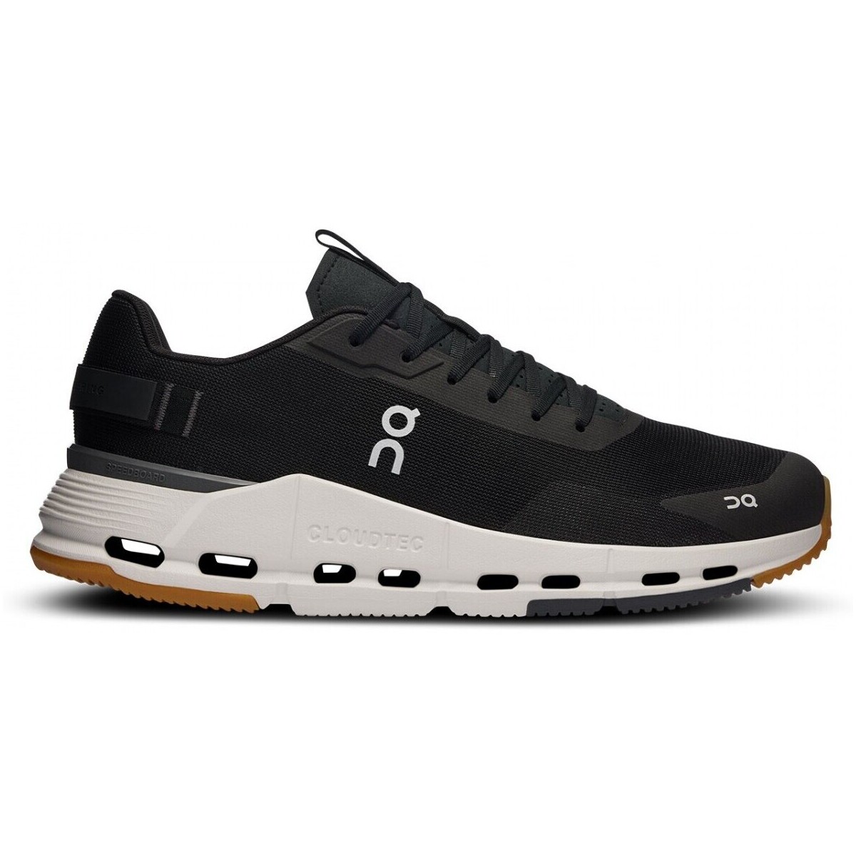 Schuhe Herren Sneaker On Cloudnova Form 2 Sneaker in Schwarz und Elfenbein Schwarz