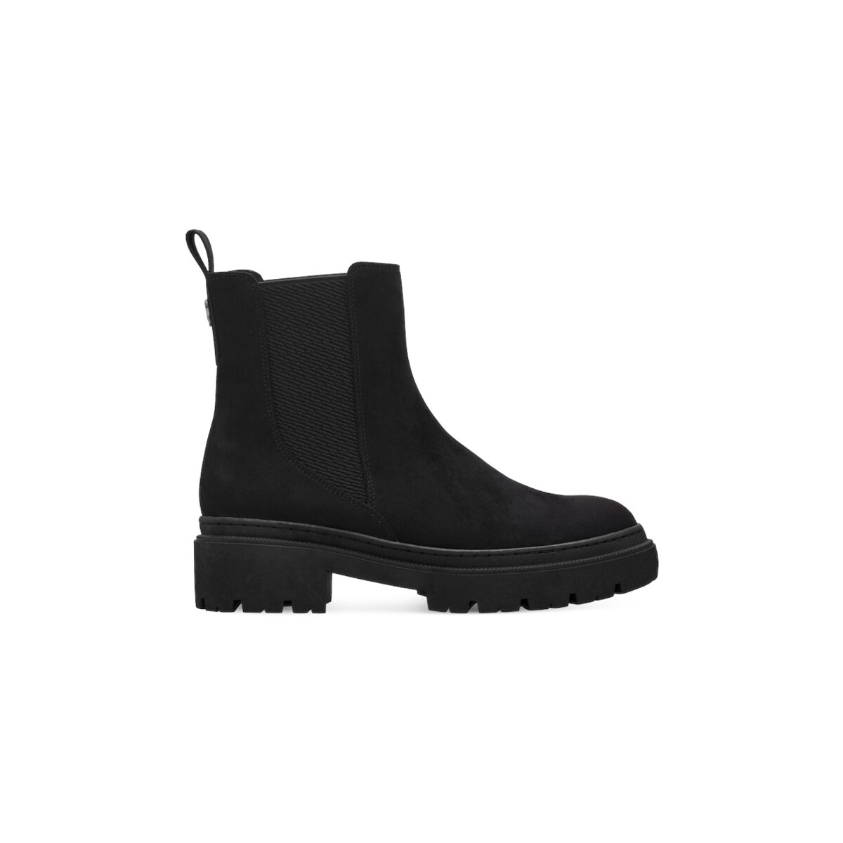 Schuhe Damen Low Boots Marco Tozzi 22548643  001-BLACK 2-25486-43 Schwarz