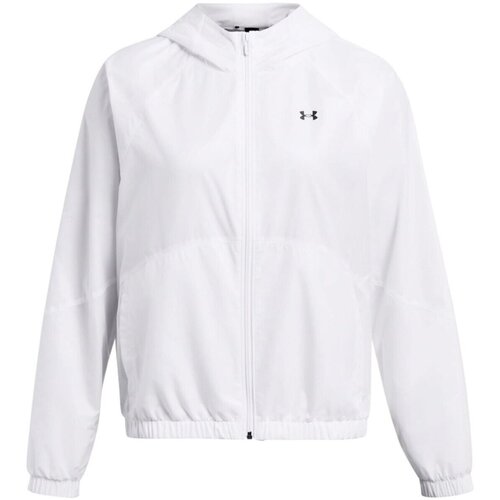 Kleidung Damen Pullover Under Armour Sport UA SPORT WINDBREAKER JKT-WHT 1382698/100 100 Weiss