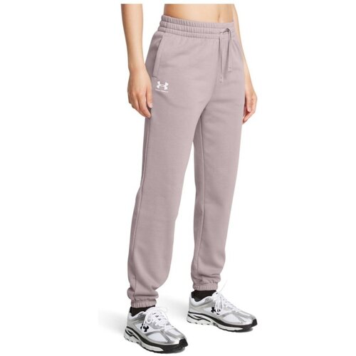 Kleidung Damen Hosen Under Armour Sport Bekleidung Rival Terry Jogger 1382735/015-025 Grau