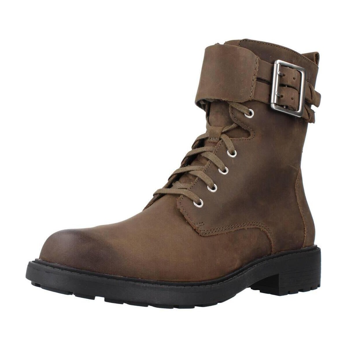 Schuhe Damen Stiefel Clarks ORINOCO 2LACE Grün