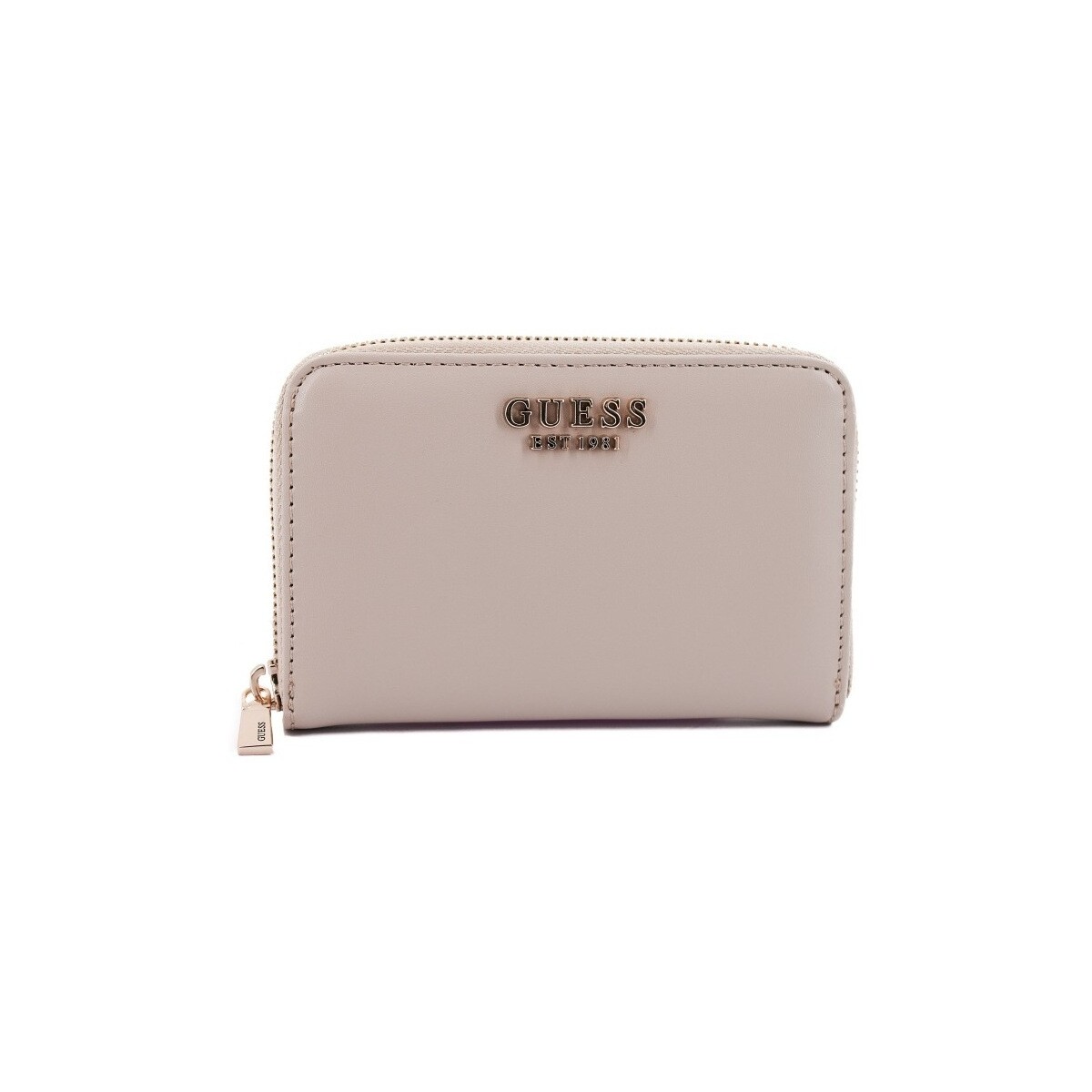 Taschen Damen Geldbeutel Guess LAUREL SLGMEDIUM ZIP Beige