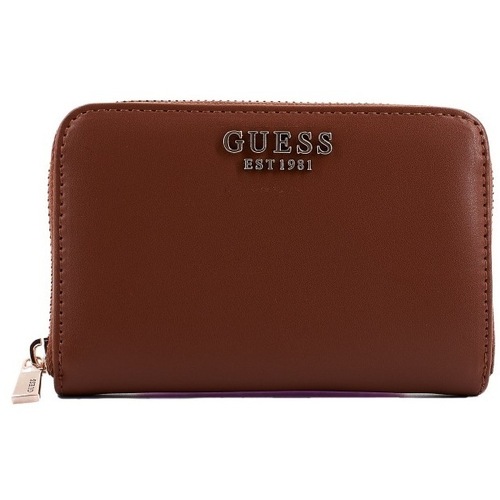 Taschen Damen Geldbeutel Guess LAUREL SLGMEDIUM ZIP Braun