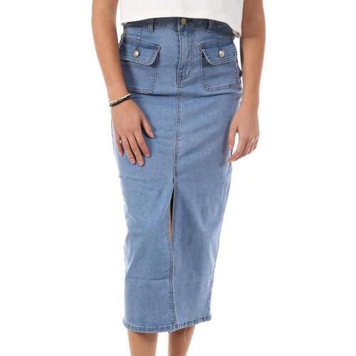 Kleidung Damen Röcke Monday Premium LW-345 Blau
