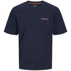 Kleidung Jungen T-Shirts & Poloshirts Jack & Jones 12258905 Blau