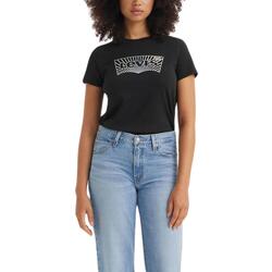 Kleidung Damen T-Shirts & Poloshirts Levi's  Schwarz
