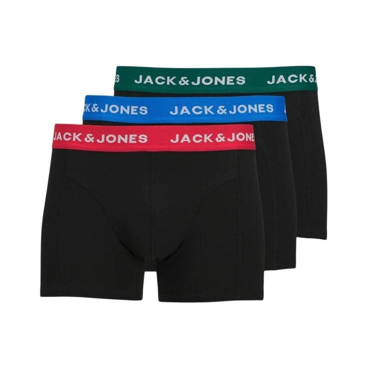 Unterwäsche Herren Boxer Jack & Jones  Schwarz