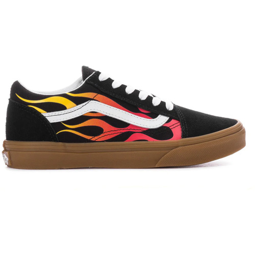 Schuhe Kinder Sneaker Vans  Schwarz