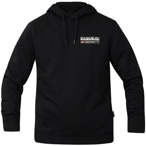 Kleidung Herren Pullover Napapijri B-Kasba H Wint Hoodie Schwarz