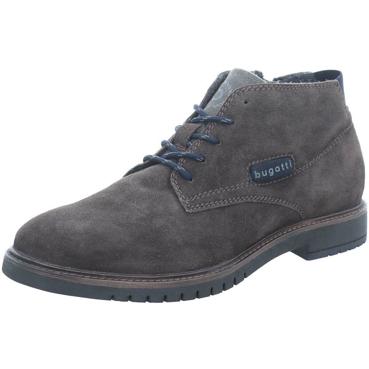 Schuhe Herren Stiefel Bugatti man 837 3358373D1400-1100 Grau