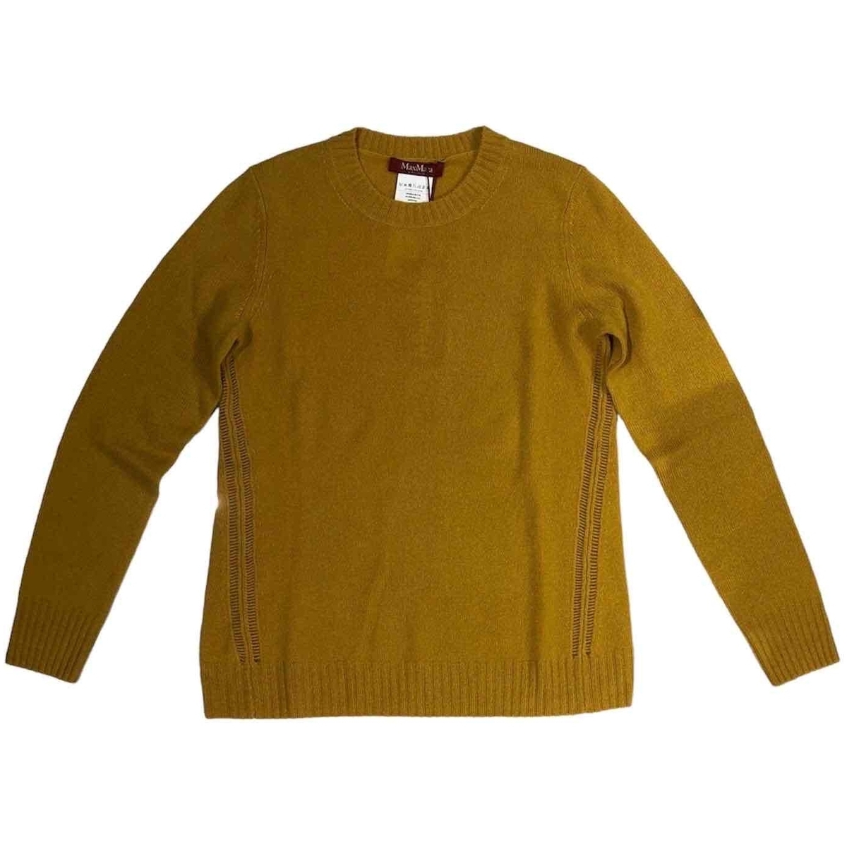 Kleidung Damen Pullover Max Mara  Giallo-003-GIALLO