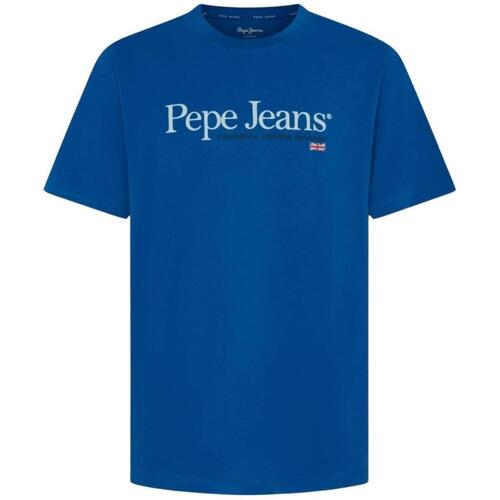 Kleidung Herren T-Shirts Pepe jeans  Blau