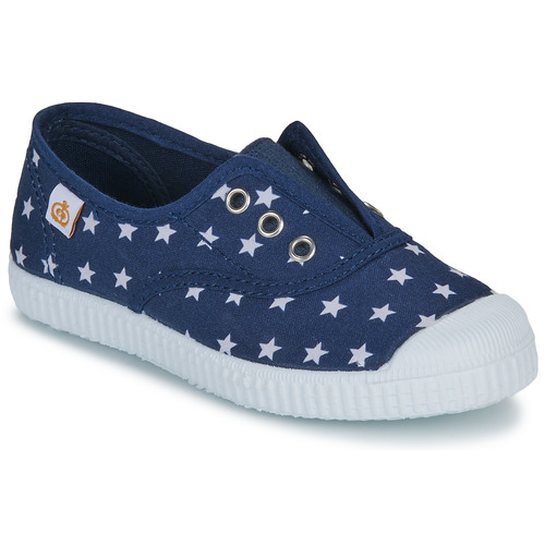 Schuhe Kinder Sneaker Low Citrouille et Compagnie WOODEN Navy