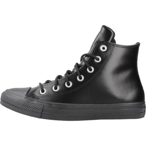 Schuhe Damen Sneaker Converse CHUCK TAYLOR ALL STAR LEATHER Schwarz