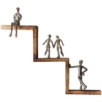 Home Statuetten und Figuren Signes Grimalt Wanddekorationsfiguren Braun
