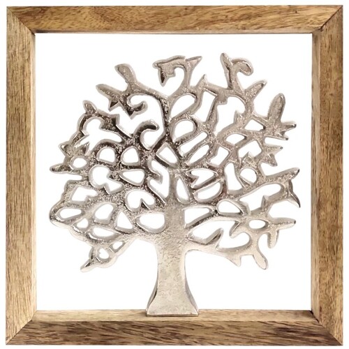 Home Statuetten und Figuren Signes Grimalt Baum-Wand-Ornament Braun