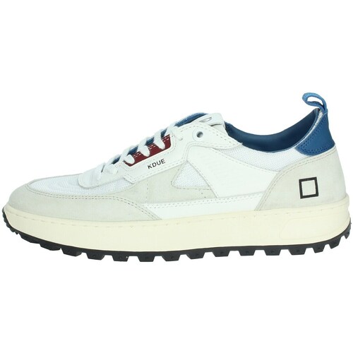 Schuhe Herren Sneaker High Date M401-K2-CO-WE Weiss
