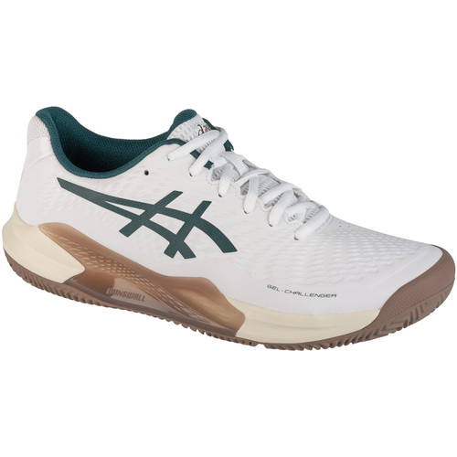 Schuhe Herren Fitness / Training Asics Gel-Challenger 14 Clay Weiss