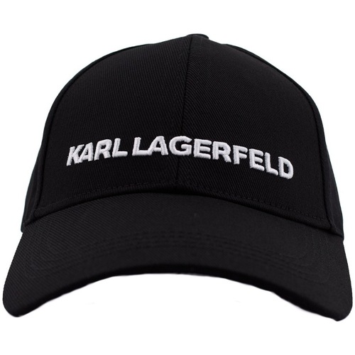 Accessoires Herren Schirmmütze Karl Lagerfeld ESSENTIAL CAP Schwarz