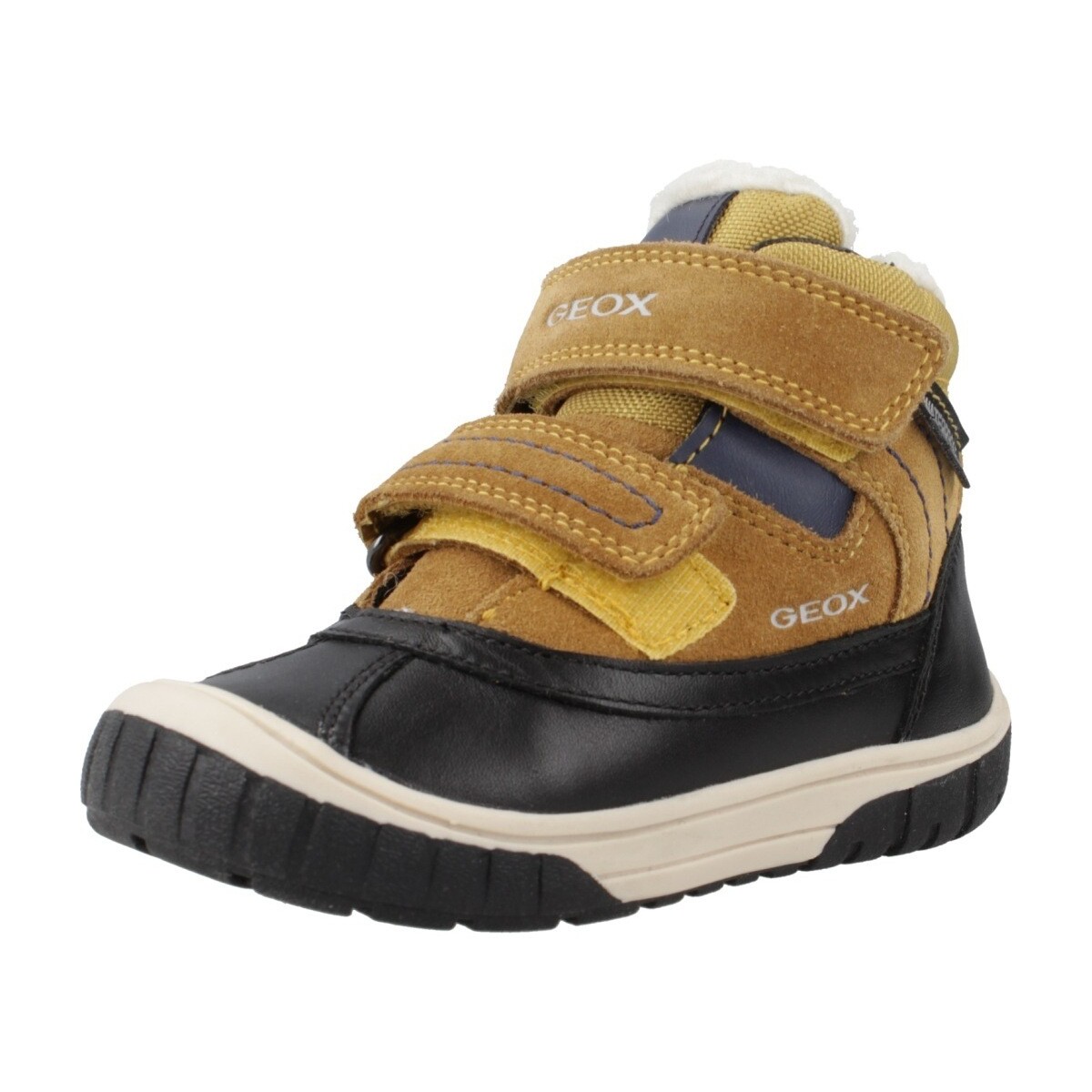 Schuhe Jungen Stiefel Geox B OMAR BOY WPF Braun