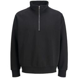 Kleidung Herren Sweatshirts Jack & Jones 12278585 URBAN EDGE SWEAT HA-BLACK Schwarz
