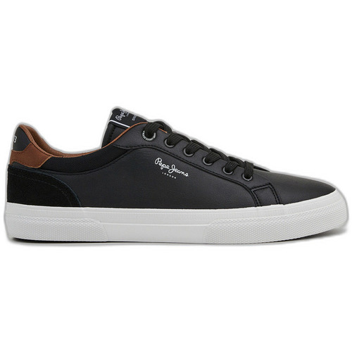 Schuhe Herren Sneaker Pepe jeans Baskets  Kenton Court Schwarz