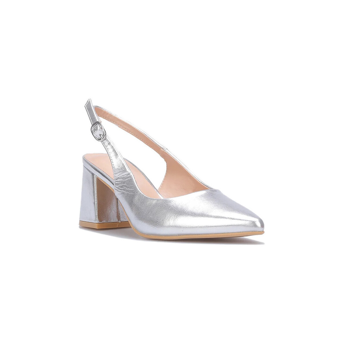 Schuhe Damen Pumps La Modeuse 73404_P173154 Silbern