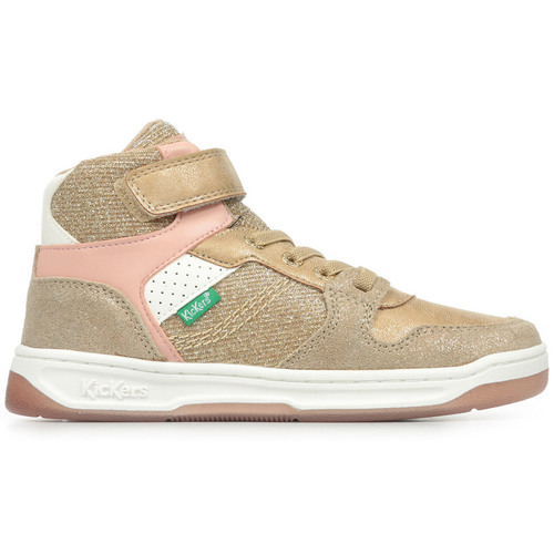 Schuhe Kinder Sneaker Kickers Kickado Gold