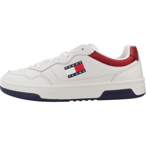 Tommy Jeans TJM CUPSOLE LEATHER ESS Weiss