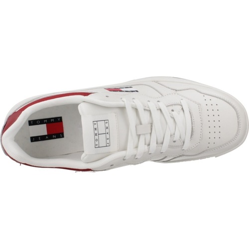 Tommy Jeans TJM CUPSOLE LEATHER ESS Weiss