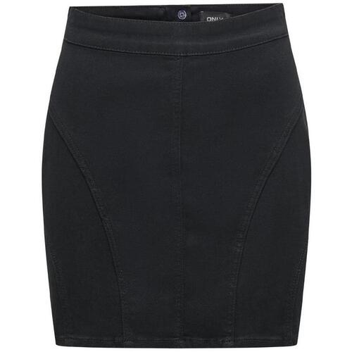 Kleidung Damen Röcke Only 15309167 Schwarz