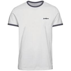 Kleidung Herren T-Shirts & Poloshirts Jack & Jones 12274814 Weiss