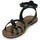 Schuhe Damen Sandalen / Sandaletten Chattawak PERLA Schwarz