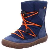 Schuhe Jungen Stiefel Froddo Winterstiefel Barfuss Tex Track Wo G3160239-2 Blau
