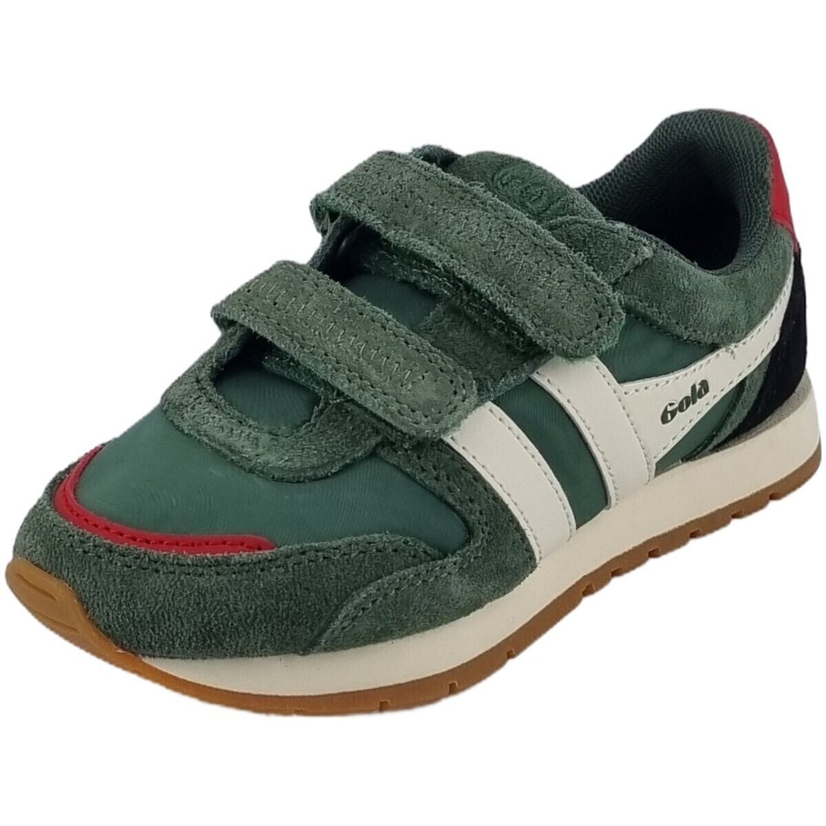 Schuhe Jungen Sneaker Gola Low Austin Strab CKA539 NW Grün