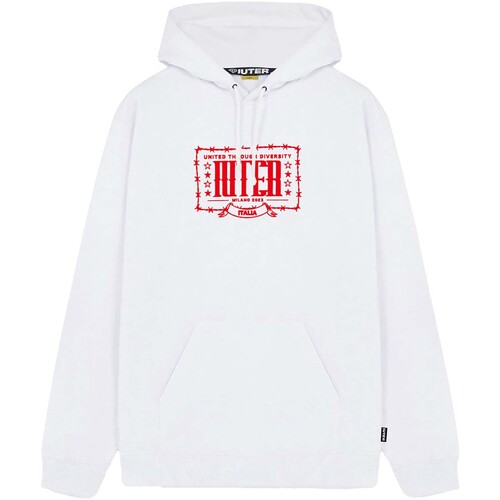 Kleidung Herren Fleecepullover Iuter  Weiss
