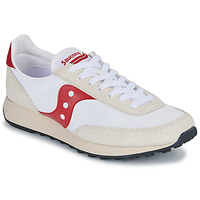 Schuhe Sneaker Low Saucony TRAINER 80 Weiss / Rot