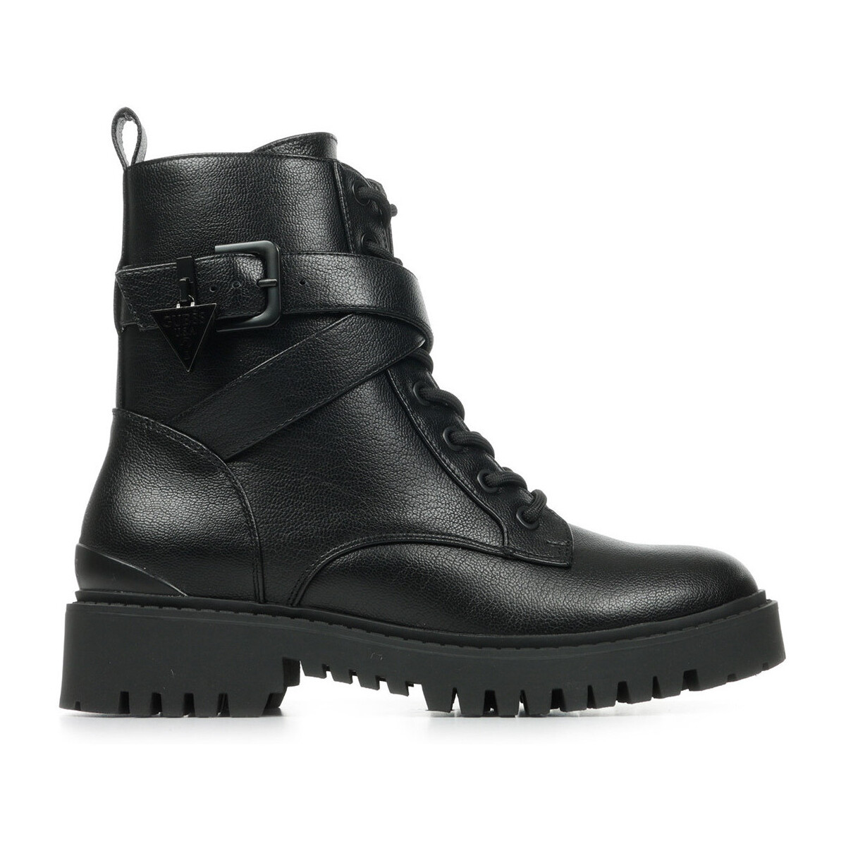 Schuhe Damen Boots Guess Osly Schwarz