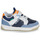 Schuhe Jungen Sneaker Low Kickers KICKARTING Weiss / Marine / Orange