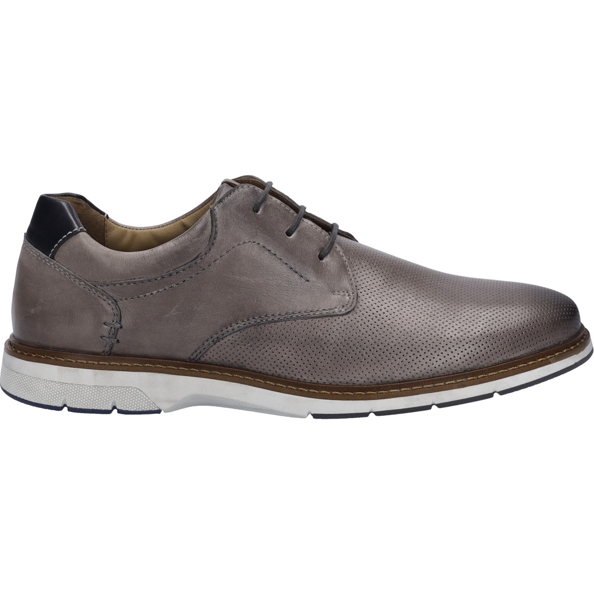 Schuhe Herren Derby-Schuhe & Richelieu Josef Seibel Stuart 02, granit-multi Grau