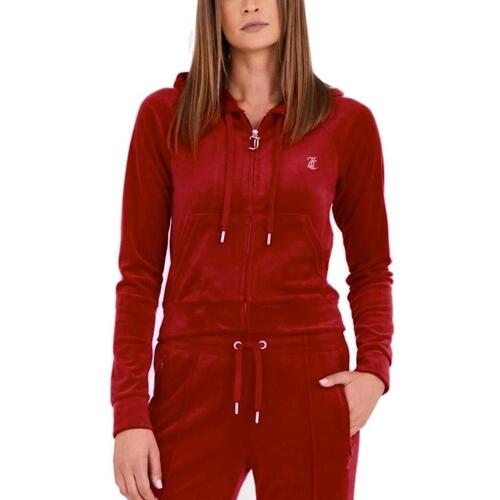 Kleidung Damen Sweatshirts Juicy Couture MADISON HOODIES CLA Rot