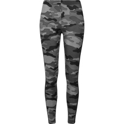 Kleidung Damen Leggings Urban Classics Legging femme Urban Classic stripe Schwarz