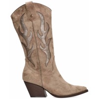 Schuhe Damen Reiterstiefel Etika 110518 Braun