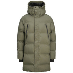 Kleidung Herren Parkas Jack & Jones Alpha Long Puffer Grün