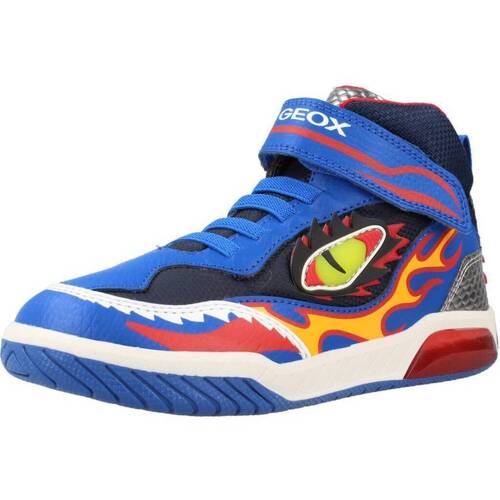Schuhe Jungen Sneaker Geox J INEK B. Blau