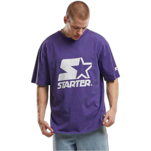 Kleidung Herren T-Shirts Starter T-shirt oversize logo Violett
